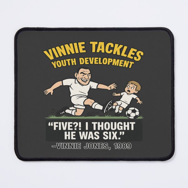 Item preview, Vinnie Tackles Youth Development – Funny Football T-Shirt designed and sold by SMB Dept..