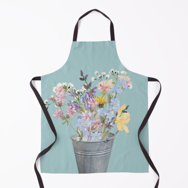 Item preview, Rustic Bucket of Wild Flowers designed and sold by Tao's Inspired Hands.