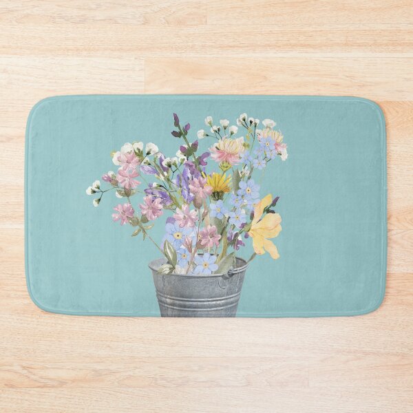 Item preview, Rustic Bucket of Wild Flowers designed and sold by Tao's Inspired Hands.
