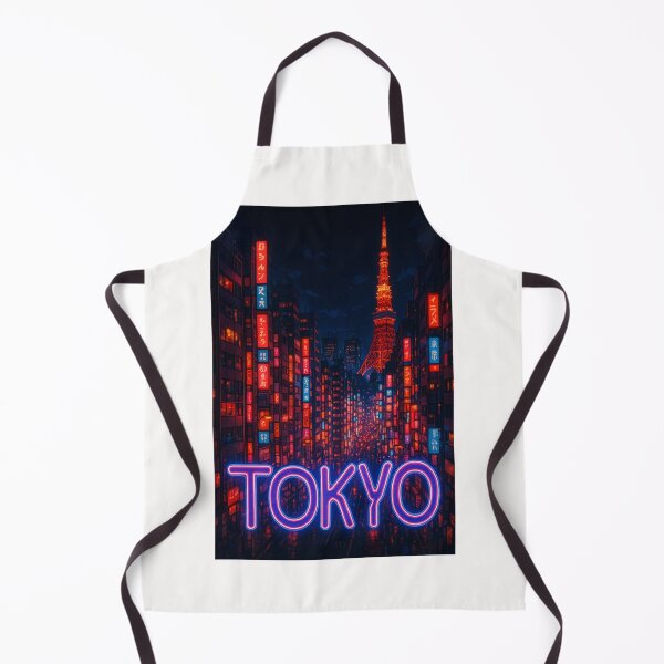Item preview, Tokyo City Night Tower Above Neon Streets of Shibuya, Japan designed and sold by Places On Earth.