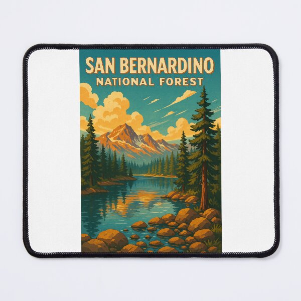 Item preview, San Bernardino National Forest, California designed and sold by Places On Earth.