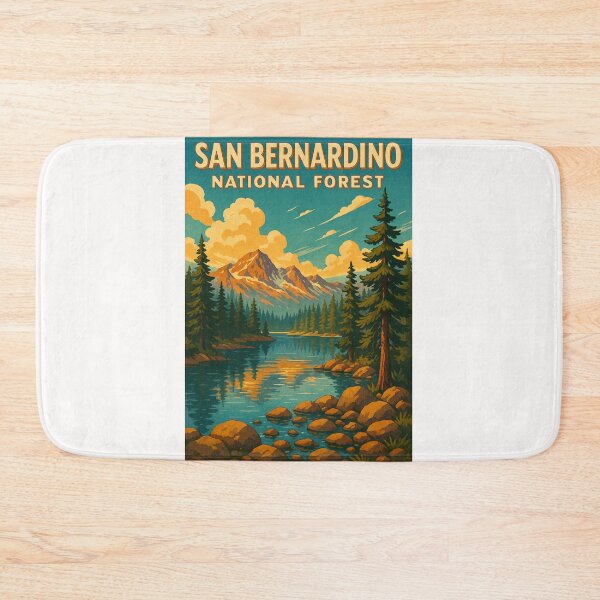 Item preview, San Bernardino National Forest, California designed and sold by Places On Earth.