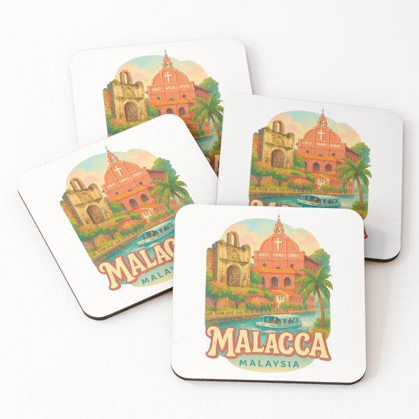 Item preview, Christ Church and A Famosa, Malacca, Malaysia designed and sold by Places On Earth.