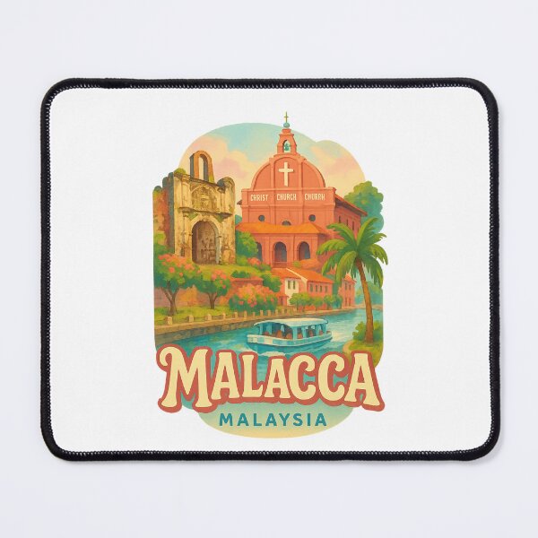 Item preview, Christ Church and A Famosa, Malacca, Malaysia designed and sold by Places On Earth.