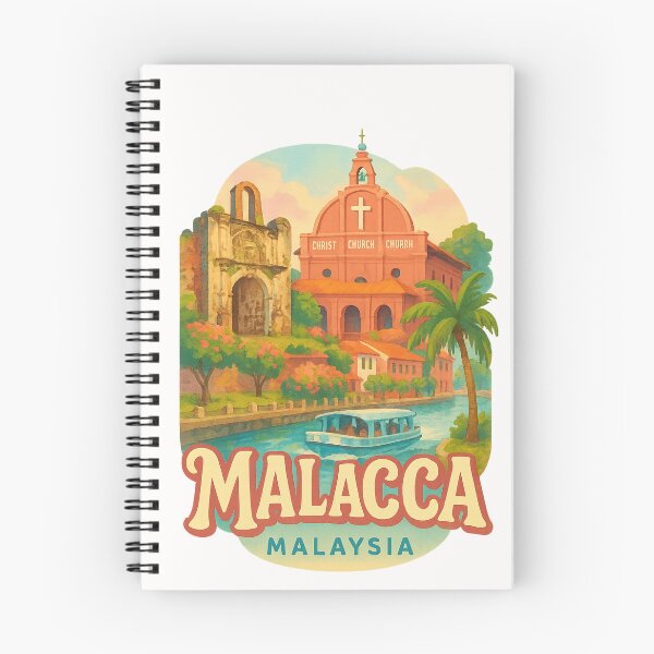 Item preview, Christ Church and A Famosa, Malacca, Malaysia designed and sold by Places On Earth.