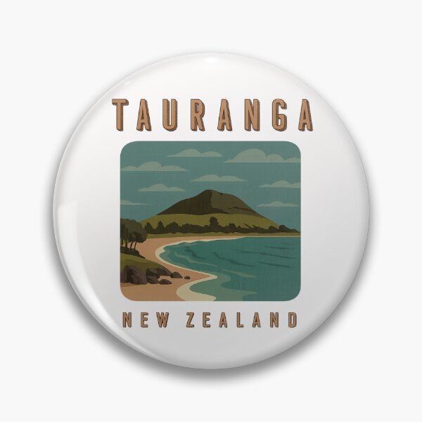 Item preview,  Tauranga Coastline and Mount Maunganui, New Zealand designed and sold by Places On Earth.