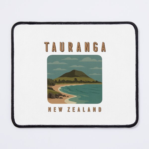 Item preview, Tauranga Coastline and Mount Maunganui, New Zealand designed and sold by Places On Earth.