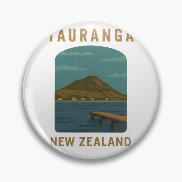 Item preview, Mount Maunganui View from Tauranga Wharf, New Zealand designed and sold by Places On Earth.