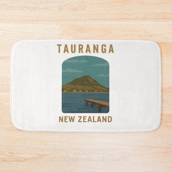 Item preview, Mount Maunganui View from Tauranga Wharf, New Zealand designed and sold by Places On Earth.