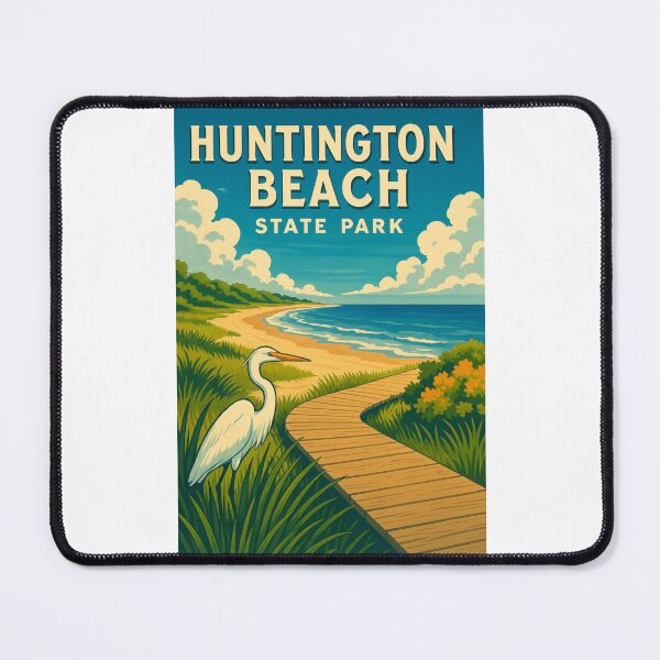 Item preview, Huntington Beach State Park South Carolina Boardwalk Scene designed and sold by Places On Earth.