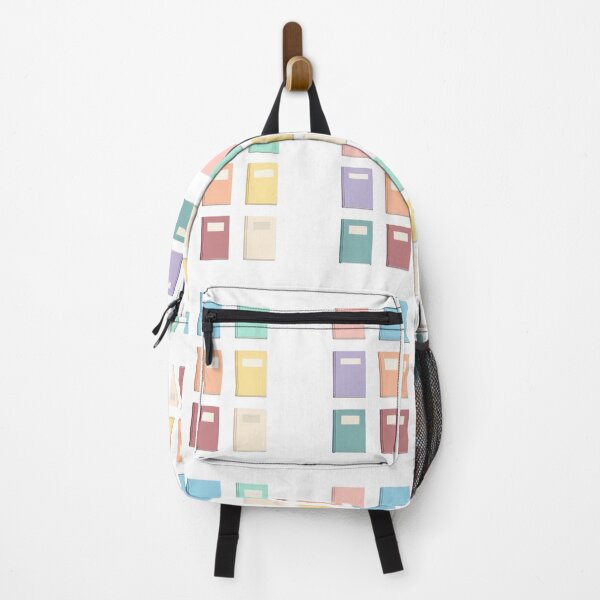 Item preview, Minimal Pastel Bookshelf Grid – Aesthetic Reading Sticker designed and sold by EverMuse_0_0.