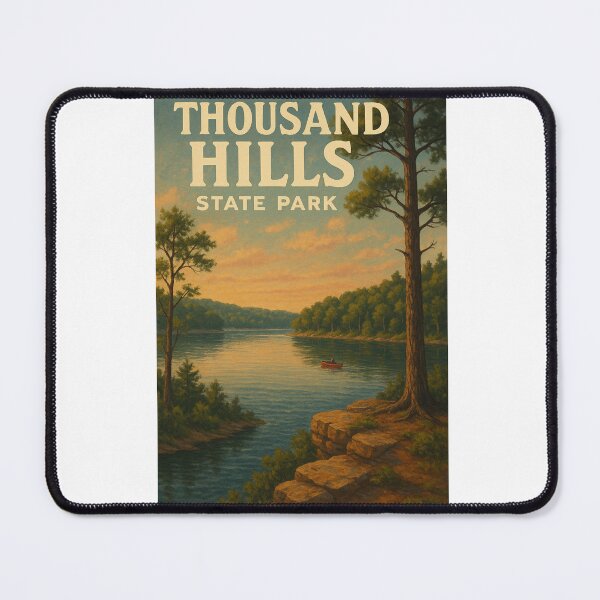 Item preview, Thousand Hills State Park Missouri Lakeside Canoe designed and sold by Aryabek.