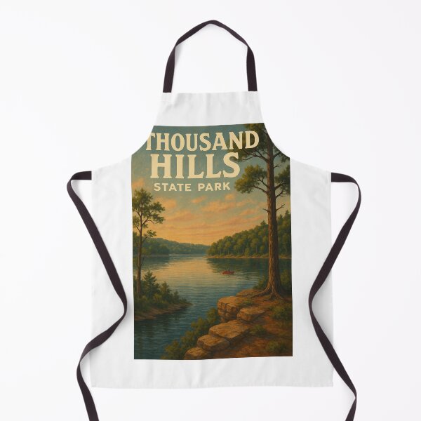 Item preview, Thousand Hills State Park Missouri Lakeside Canoe designed and sold by Aryabek.