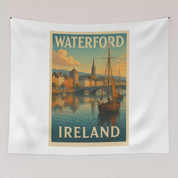 Item preview, Waterford Ireland Medieval Tower and Sailboat designed and sold by Aryabek.