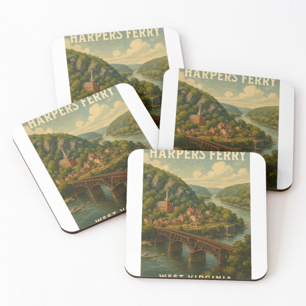 Item preview, Harpers Ferry West Virginia Railroad Bridge and Historic Town designed and sold by Aryabek.