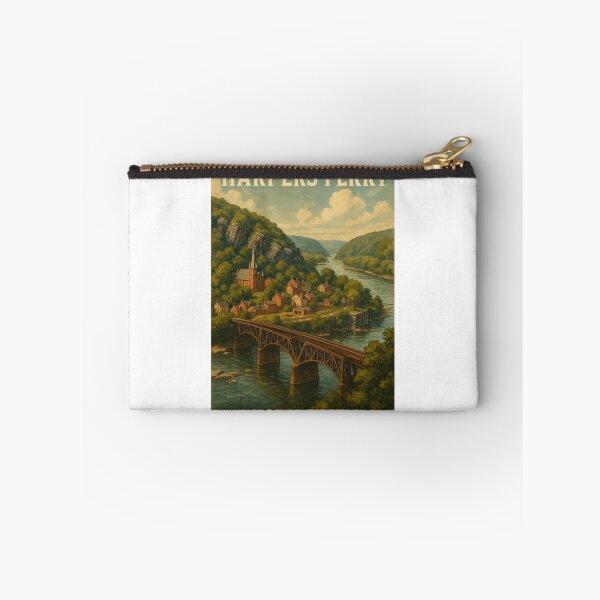 Item preview, Harpers Ferry West Virginia Railroad Bridge and Historic Town designed and sold by Aryabek.