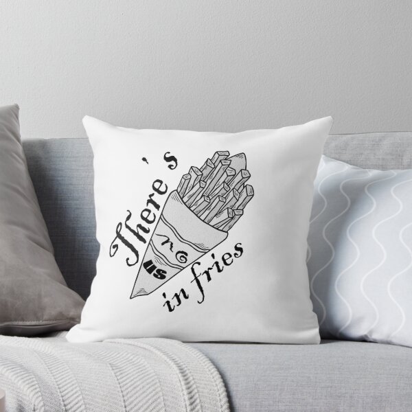 Item preview, No US in Fries Black and White designed and sold by Daizyner.