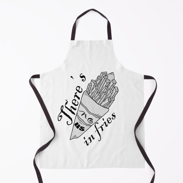 Item preview, No US in Fries Black and White designed and sold by Daizyner.