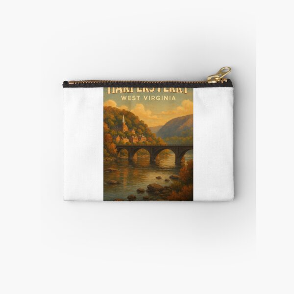 Item preview, Harpers Ferry West Virginia Sunset Over Stone Bridge designed and sold by Aryabek.