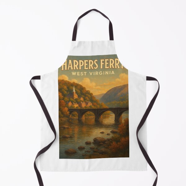 Item preview, Harpers Ferry West Virginia Sunset Over Stone Bridge designed and sold by Aryabek.
