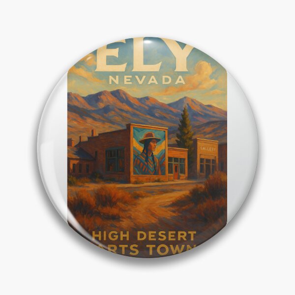 Artikelvorschau, Wandgemälde in Ely, Nevada, und High Desert Art District entworfen und verkauft von Aryabek.