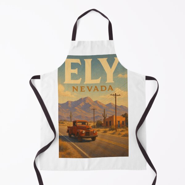 Item preview, Ely Nevada Desert Road and Vintage Pickup designed and sold by Aryabek.