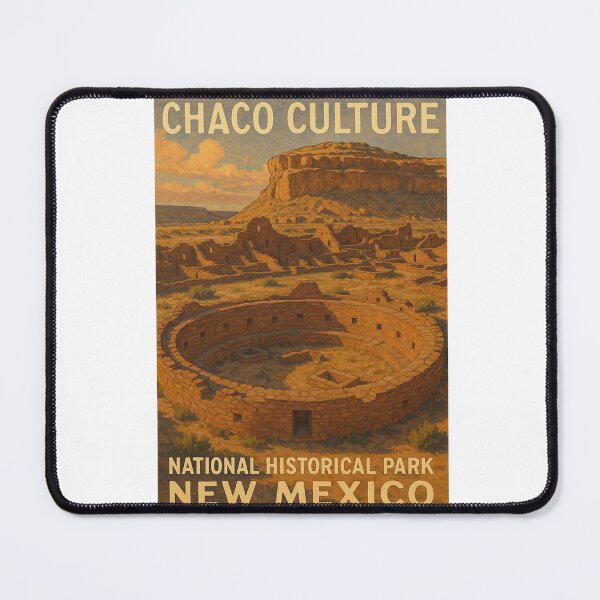 Item preview, Chaco Culture New Mexico Great Kiva and Ruins designed and sold by Aryabek.