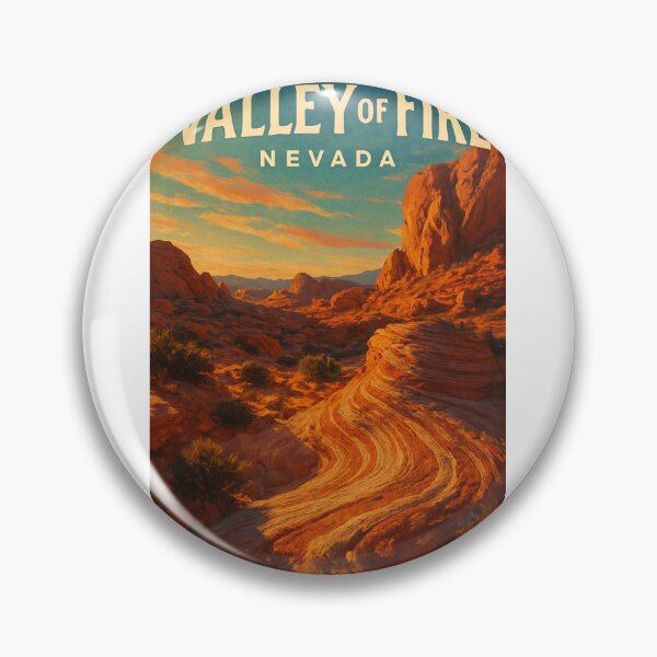 Artikelvorschau, Valley of Fire, Nevada, Sonnenuntergang über aztekischem Sandstein entworfen und verkauft von Aryabek.