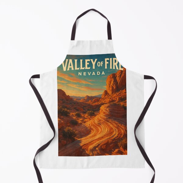 Item preview, Valley of Fire Nevada Sunset Over Aztec Sandstone designed and sold by Aryabek.