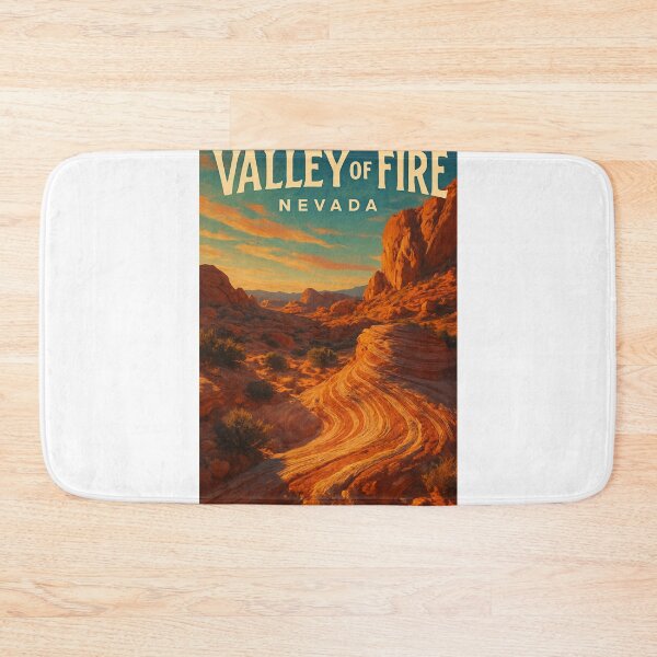 Item preview, Valley of Fire Nevada Sunset Over Aztec Sandstone designed and sold by Aryabek.