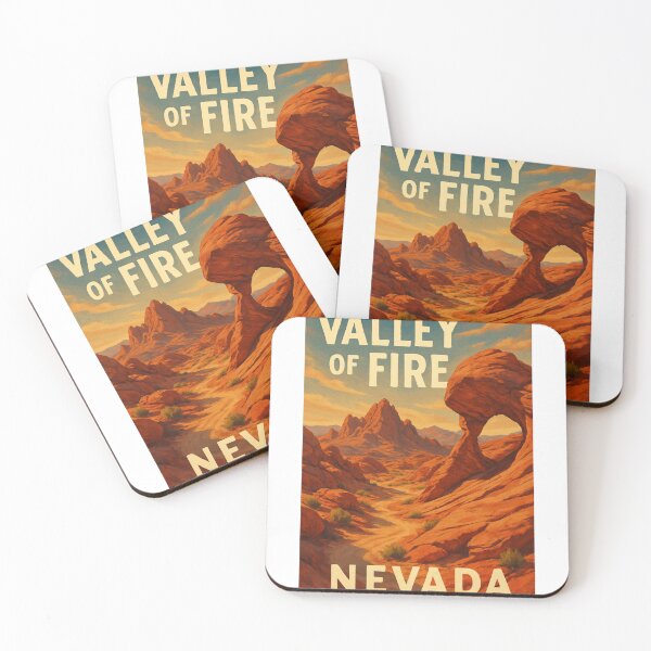 Item preview, Valley of Fire Nevada Arch Rock and Desert Peaks designed and sold by Aryabek.