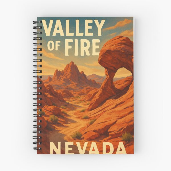 Item preview, Valley of Fire Nevada Arch Rock and Desert Peaks designed and sold by Aryabek.
