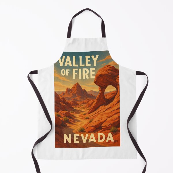 Item preview, Valley of Fire Nevada Arch Rock and Desert Peaks designed and sold by Aryabek.