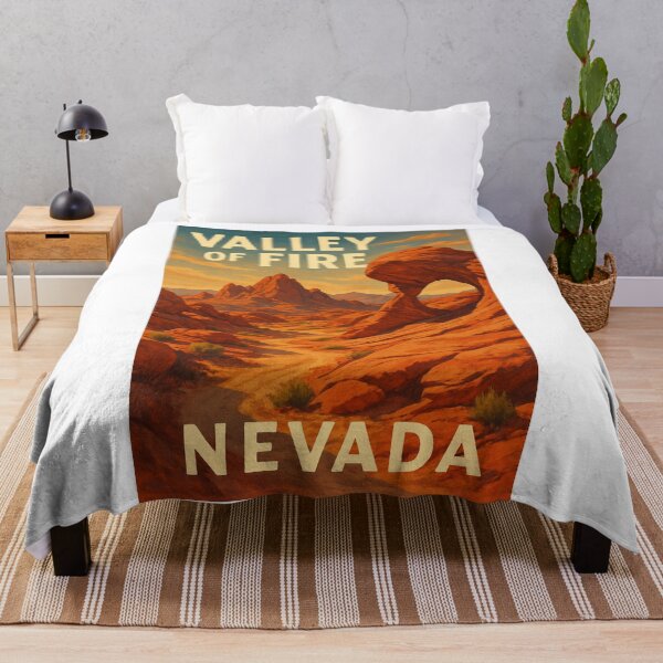 Item preview, Valley of Fire Nevada Arch Rock and Desert Peaks designed and sold by Aryabek.