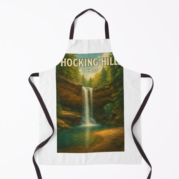 Item preview, Hocking Hills Ohio Cedar Falls and Sandstone Arch designed and sold by Aryabek.