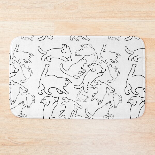 Item preview, Minimal line art cat designed and sold by BritishDelights.