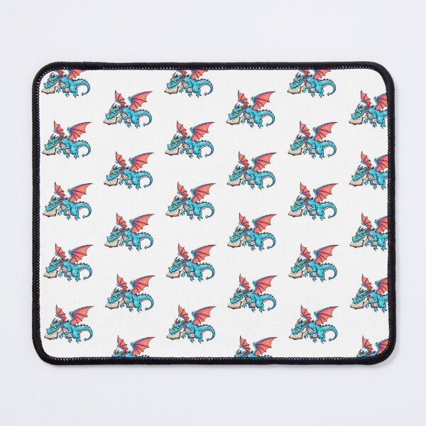 Item preview, Mischievous Blue Dragon Reading designed and sold by TheAnimalZ00.