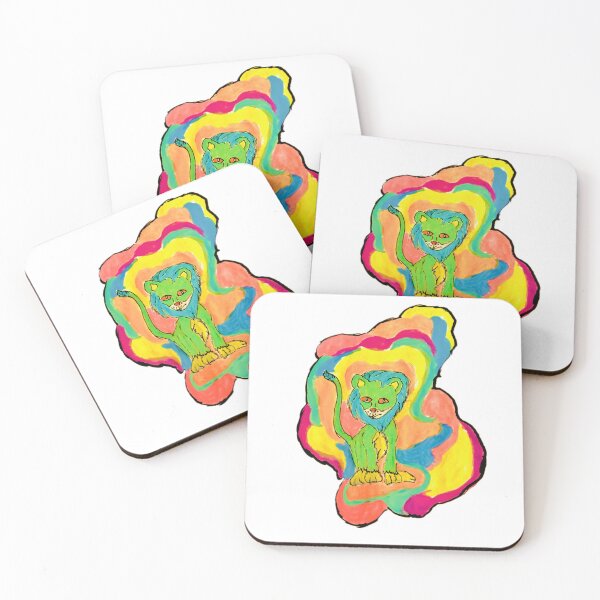 Item preview, Psychedelic Lion designed and sold by abby4doodles.