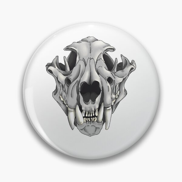 Item preview, Smilodon Skull designed and sold by KrümelsKünstlerEcke.