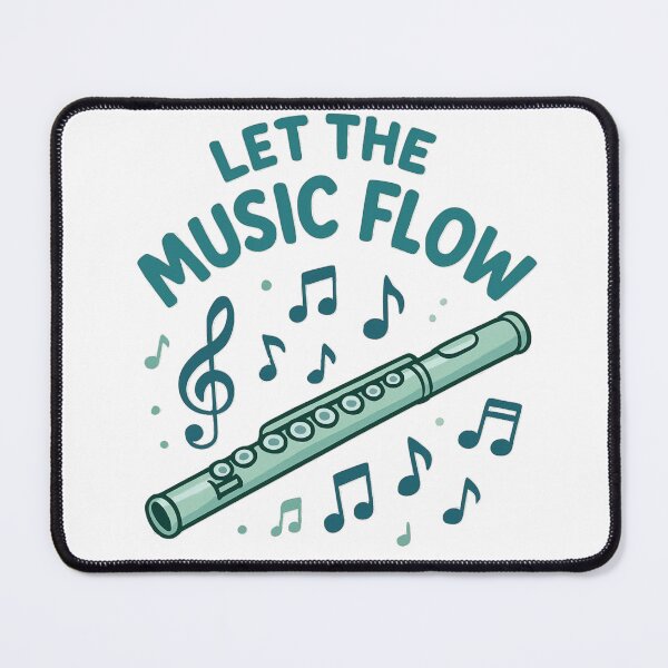 Item preview, Let the music flow - Flute Music designed and sold by GUNAPRIYAA.