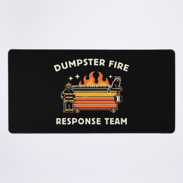 Item preview, Dumpster Fire Response Team // Funny Trash Humor designed and sold by Scaryzz.