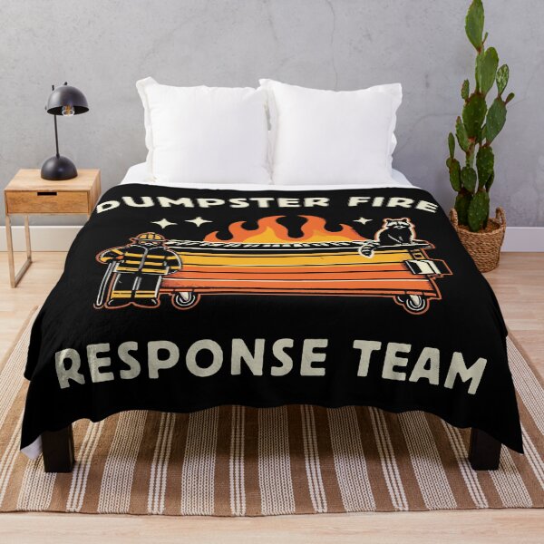 Item preview, Dumpster Fire Response Team // Funny Trash Humor designed and sold by Scaryzz.