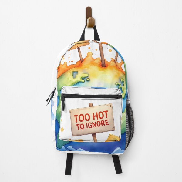 Item preview, Too Hot to Ignore – Climate Crisis Protest designed and sold by nhk999.