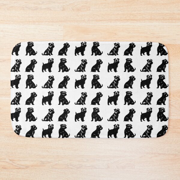 Item preview, Norfolk Terrier Dog Black Silhouettes designed and sold by TheAnimalZ00.