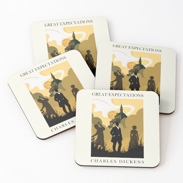 Item preview, Charles Dickens Great Expectations Inspired Classic Literature Art designed and sold by kakarikihill.