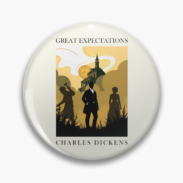 Item preview, Charles Dickens Great Expectations Inspired Classic Literature Art designed and sold by kakarikihill.