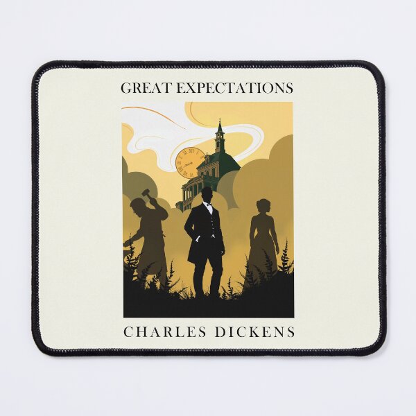 Item preview, Charles Dickens Great Expectations Inspired Classic Literature Art designed and sold by kakarikihill.
