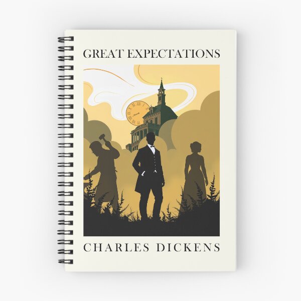 Item preview, Charles Dickens Great Expectations Inspired Classic Literature Art designed and sold by kakarikihill.
