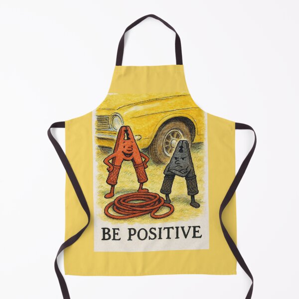 Item preview, Be Positive Jumper Cables designed and sold by Tridentulus.