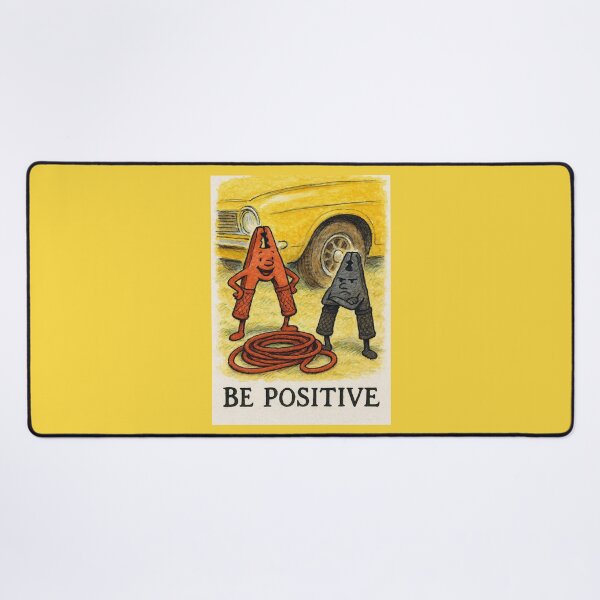 Item preview, Be Positive Jumper Cables designed and sold by Tridentulus.